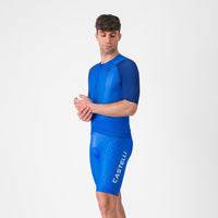 Castelli Free Aero Race S Kit Bibshort – azzurro italia/silver gray