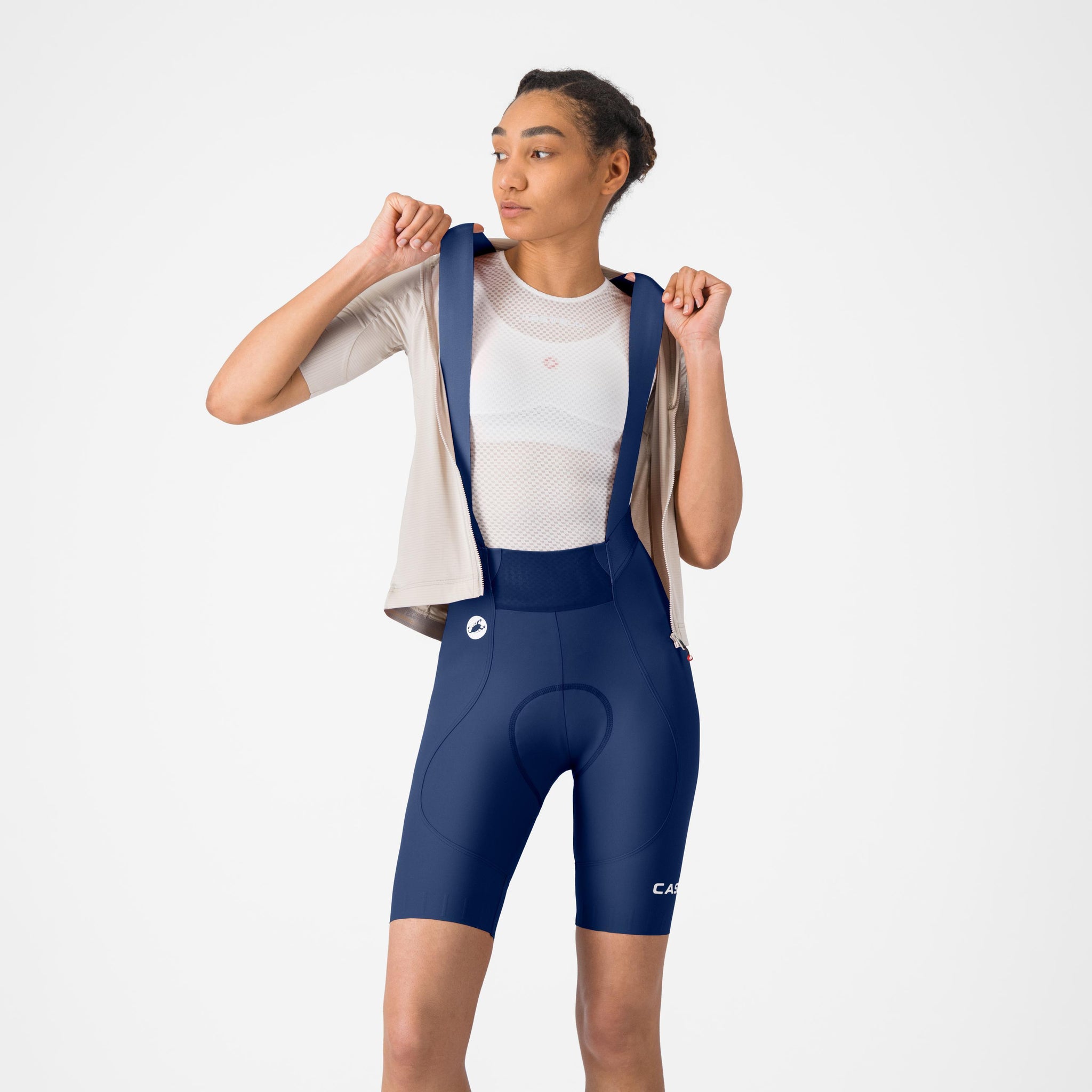 Castelli Espresso 2 W DT Bibshort – belgian blue
