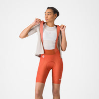 Castelli Espresso 2 W DT Bibshort – paprika