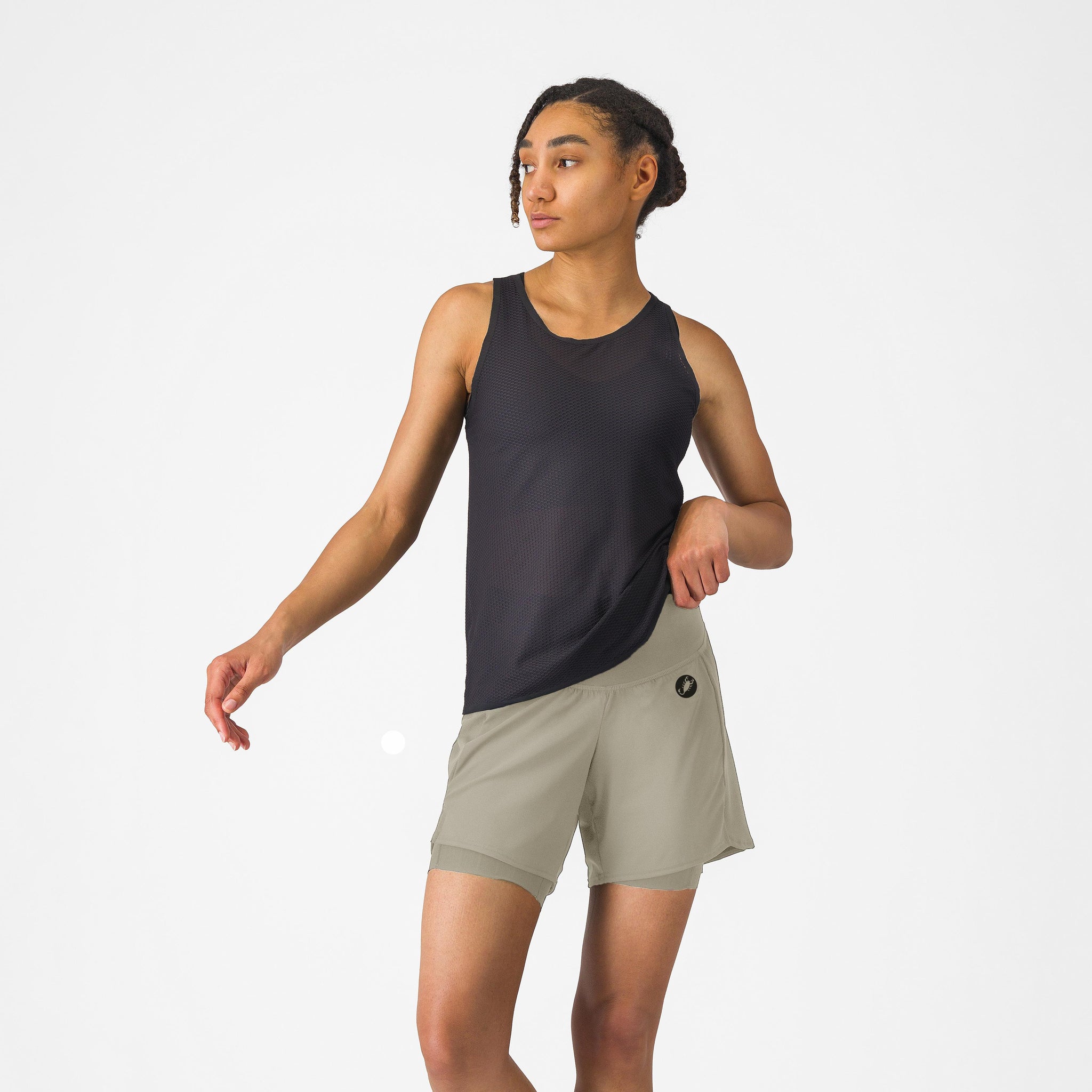 Castelli Movement Travel Short – Silver moon