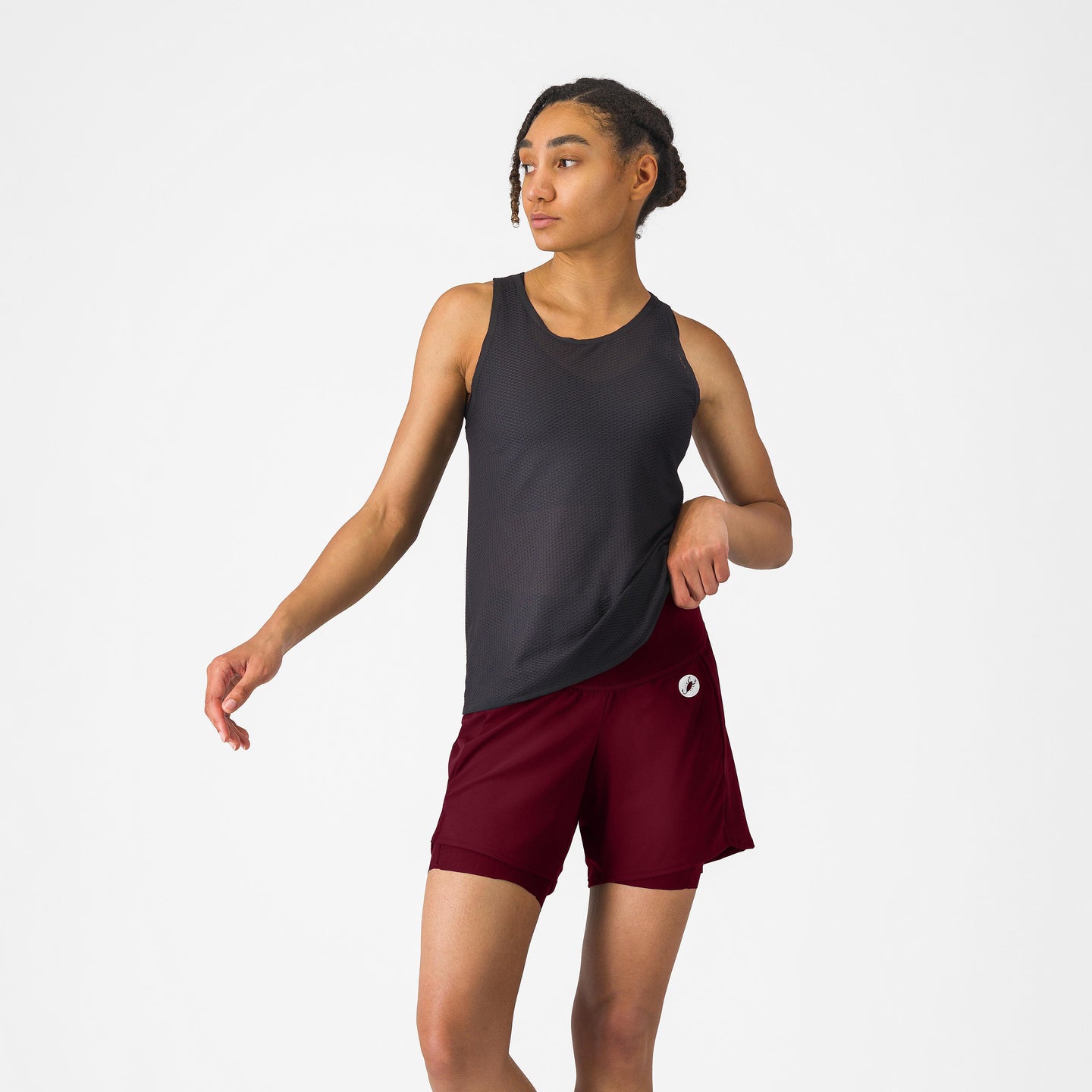 Castelli Movement Travel Short – deep bordeaux