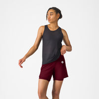 Castelli Movement Travel Short – deep bordeaux