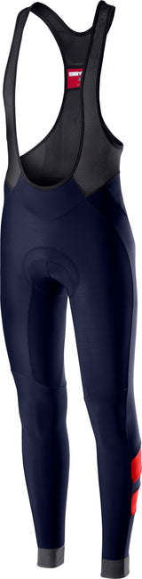 Castelli Velocissimo 4 Bibtight – savile blue rosso