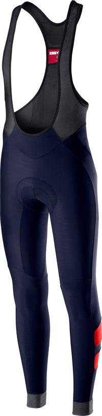 Castelli Velocissimo 4 Bibtight – savile blue rosso