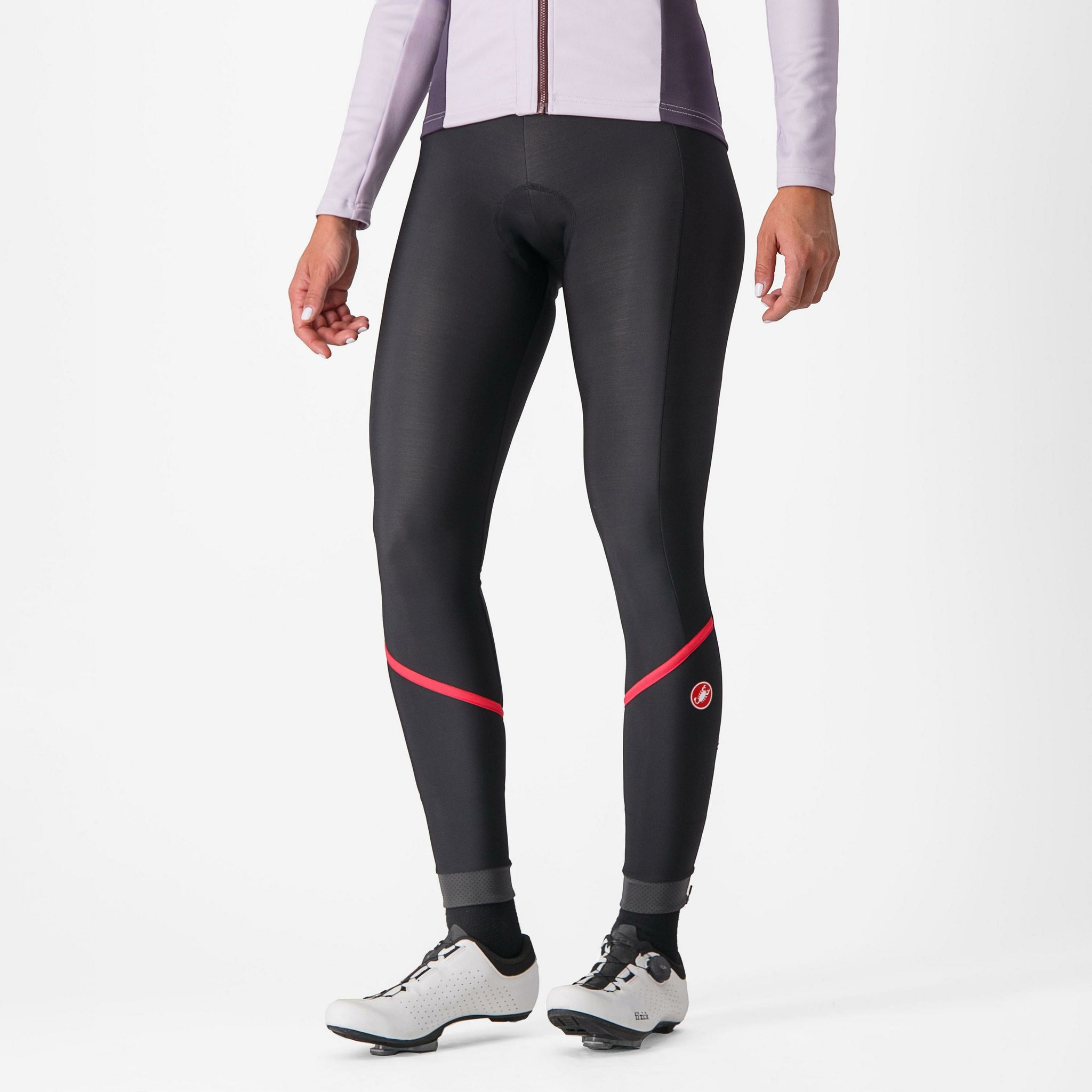 Castelli Velocissima Th Tight – black/hibiscus