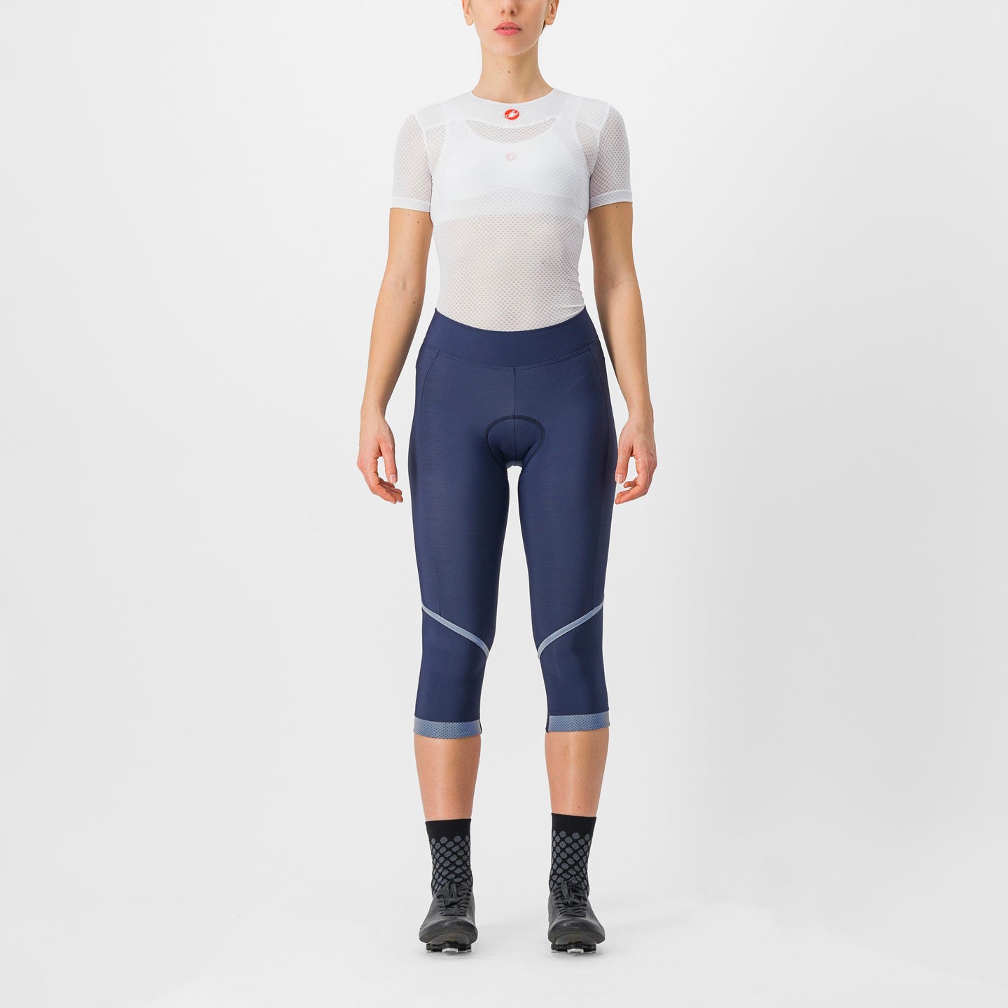 Castelli Velocissima Th Knicker – Belgian blue/Silver reflex