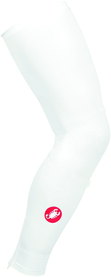 Castelli Lycra Leg Warmer – white