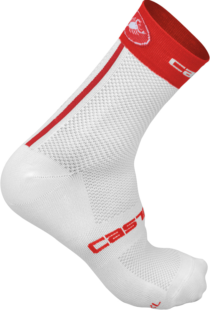 Castelli Free 9 Sock – Red