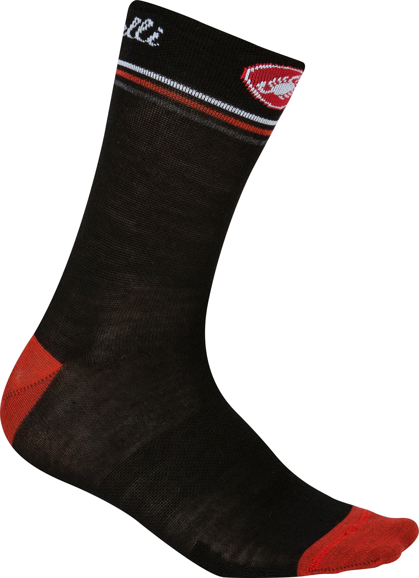 Castelli Atelier 13cm Sock - Women's – Blk/Red