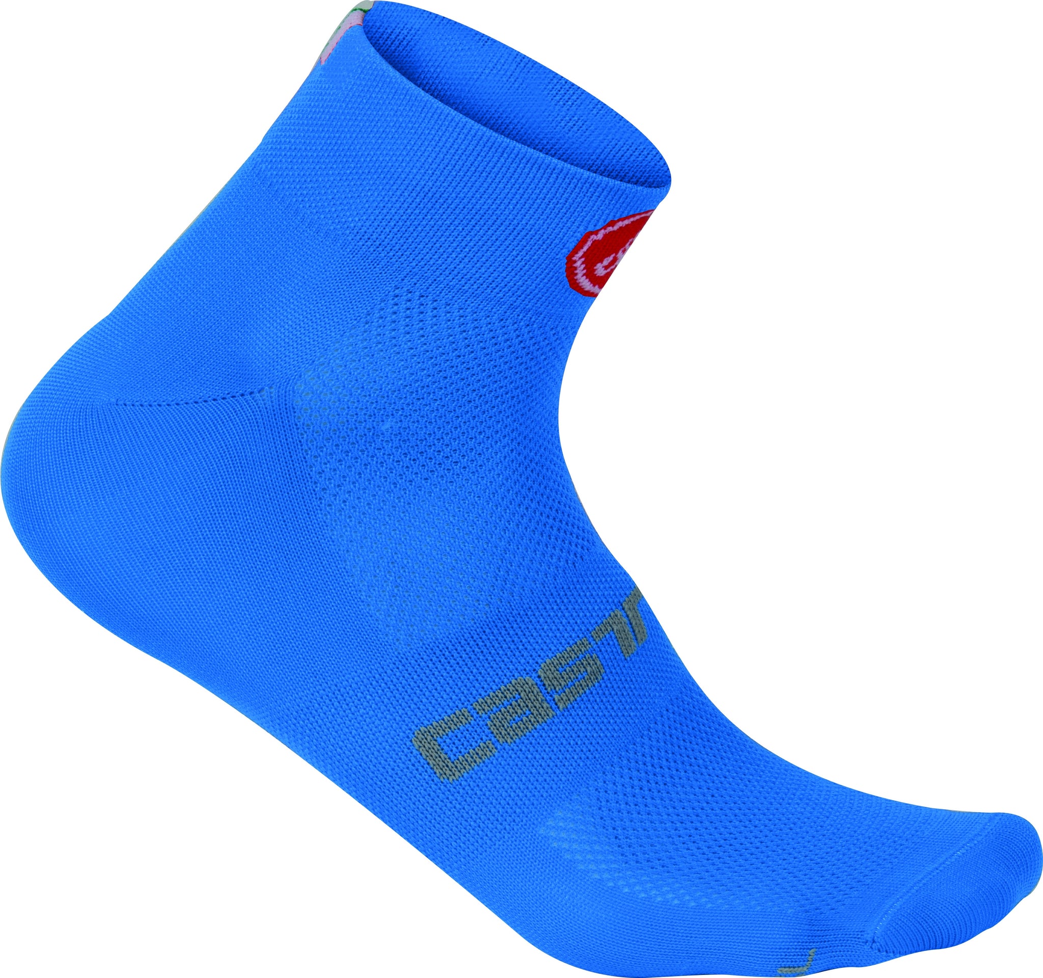 Castelli Quattro 3cm Socks – Blue