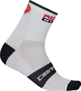Castelli Rosso Corsa 13 Sock – white