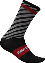 Castelli Free Kit 13 Sock – Black/Red