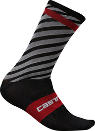 Castelli Free Kit 13 Sock – Black/Red