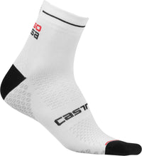 Castelli Rosa Corsa Due Sock – white