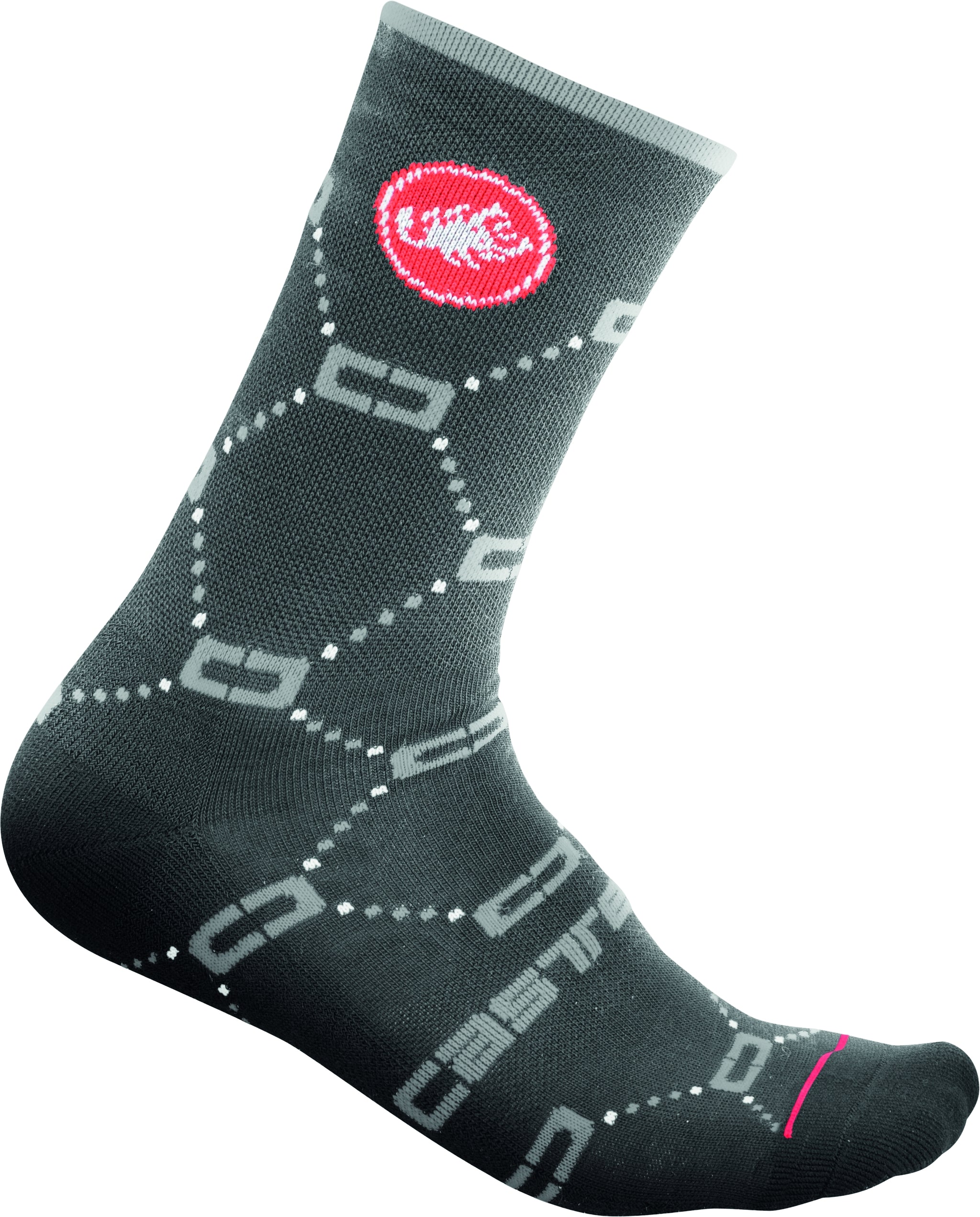 Castelli Doppio C 15 Sock – Gray