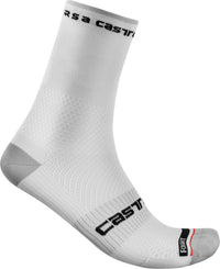 Castelli Rosso Corsa Pro 15 Sock – white