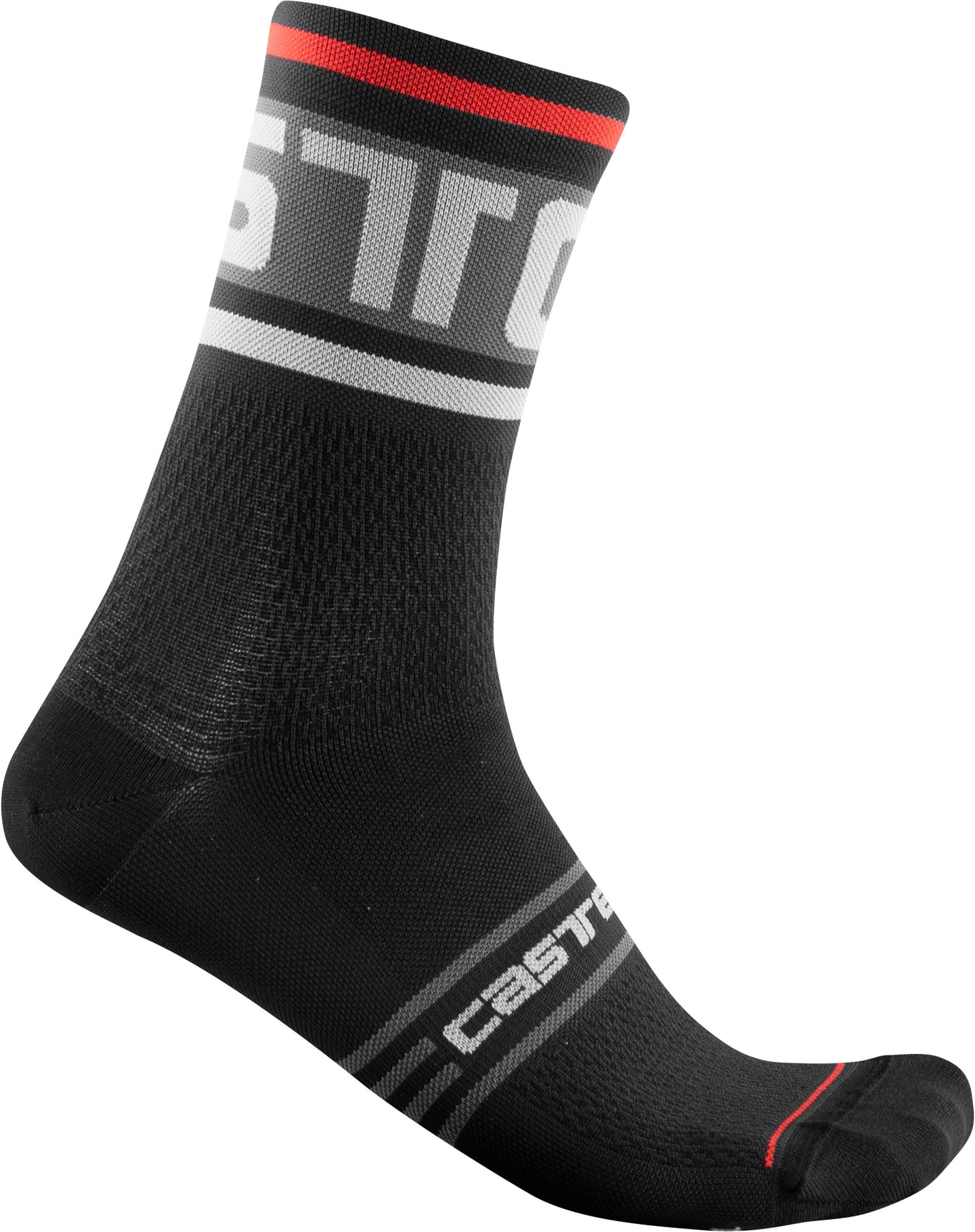 Castelli Prologo 15 Sock – Black
