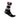 Castelli Rombo 18 Sock – black/dark gray/red