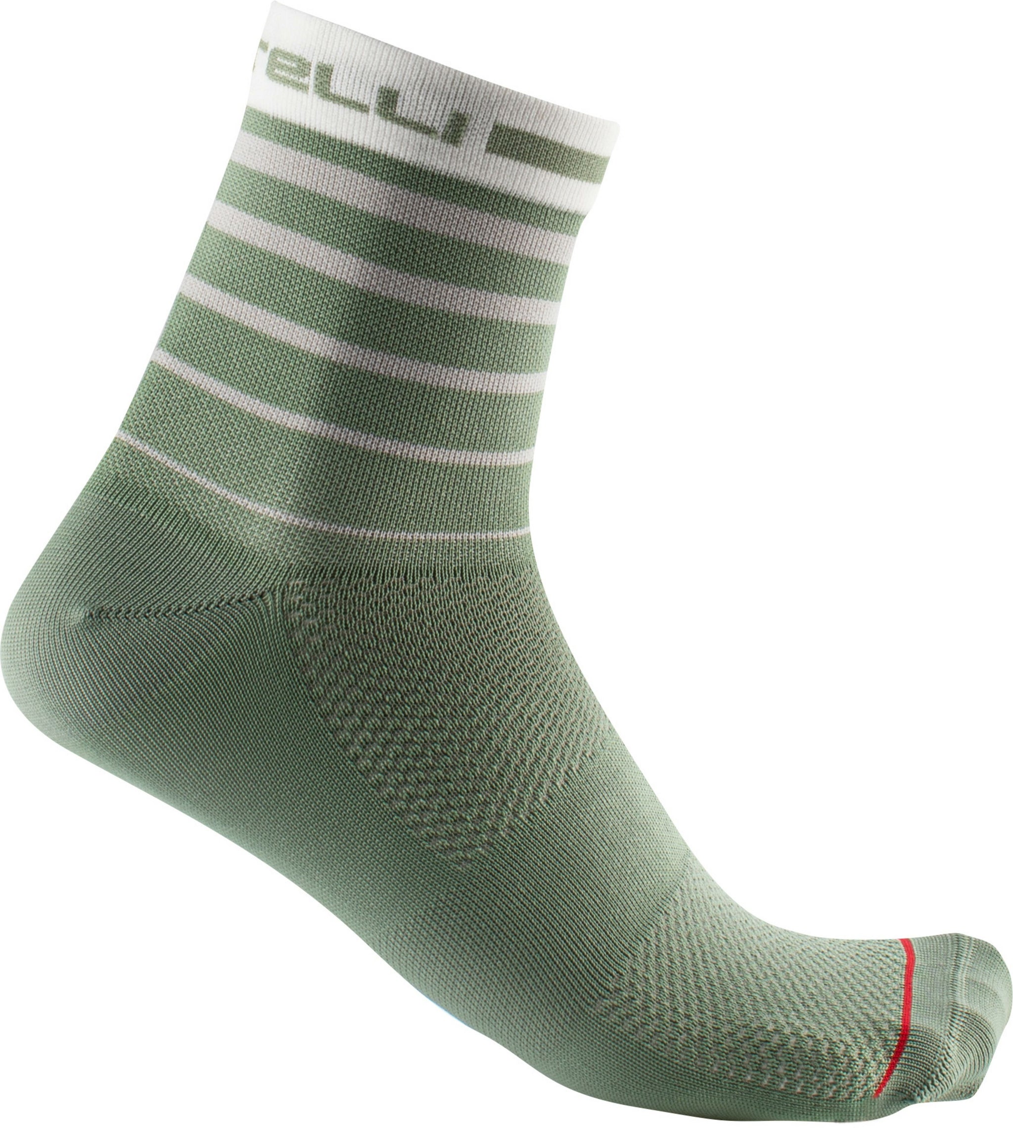 Castelli Speed Strada 12 Sock – defender green