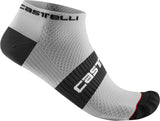 Castelli Lowboy 2 Sock – white black