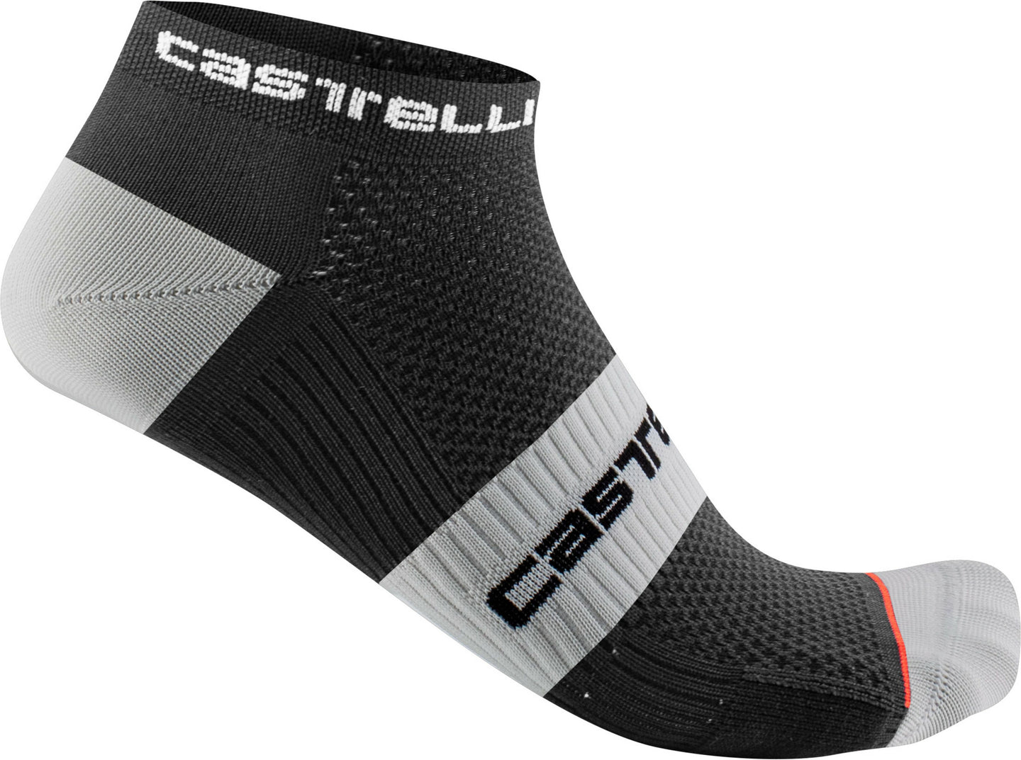 Castelli Lowboy 2 Sock – BLACK WHITE