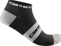 Castelli Lowboy 2 Sock – BLACK WHITE
