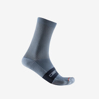 Castelli Espresso 15 Sock – light steel blue