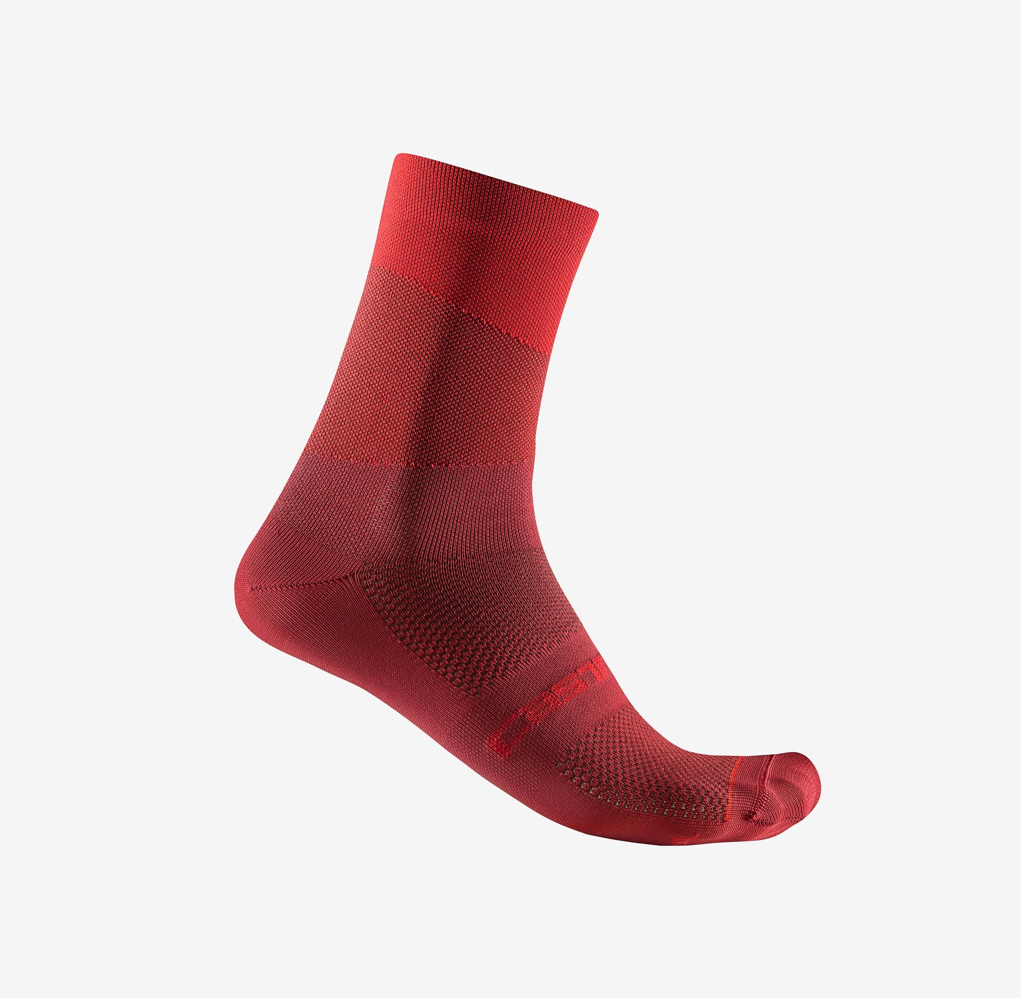 Castelli Orizzonte 15 Sock – Red cst/Rich red