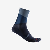 Castelli Orizzonte 15 Sock – Light steel blue/Belgian blue