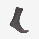 Castelli Espresso 18 Sock – smoky gray