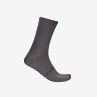 Castelli Espresso 18 Sock – smoky gray