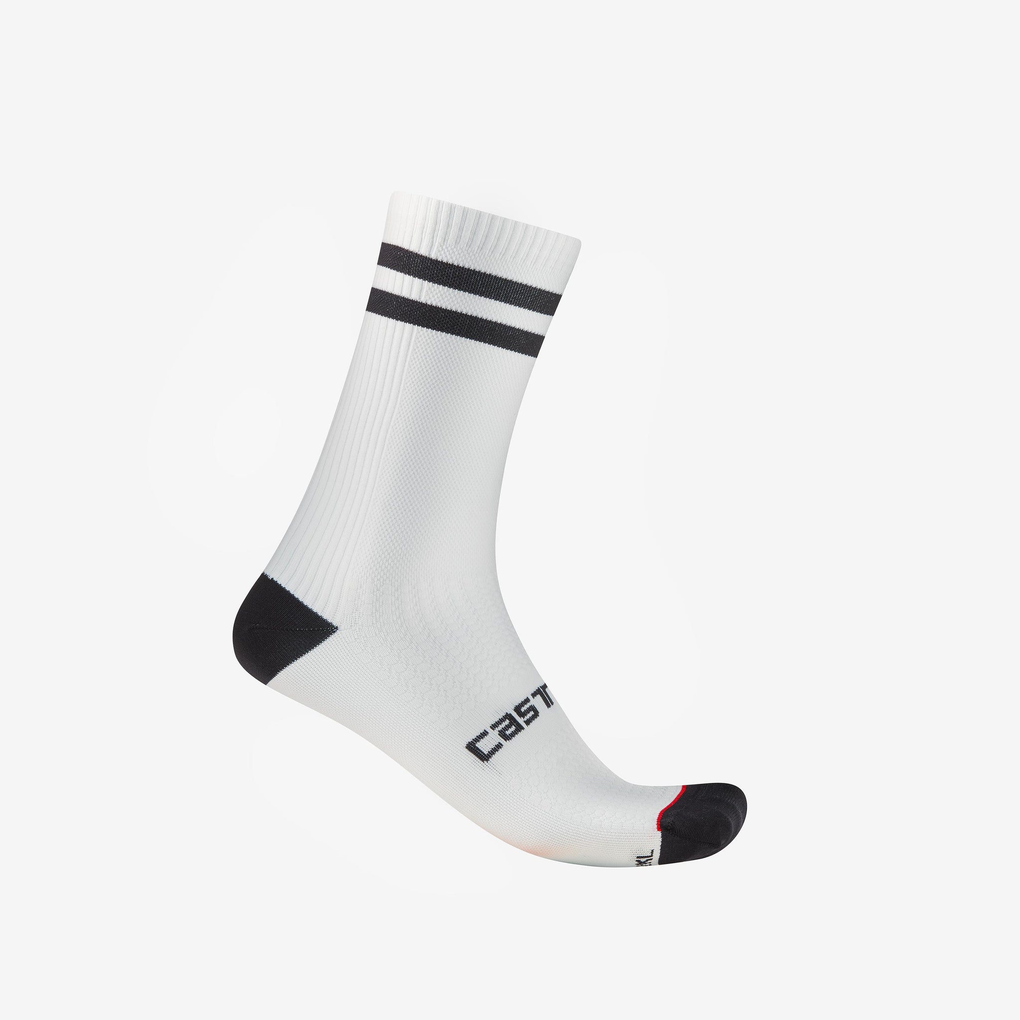 Castelli Originale 18 Sock – White/Black