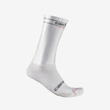 Castelli Fast Feet 3 Sock – white