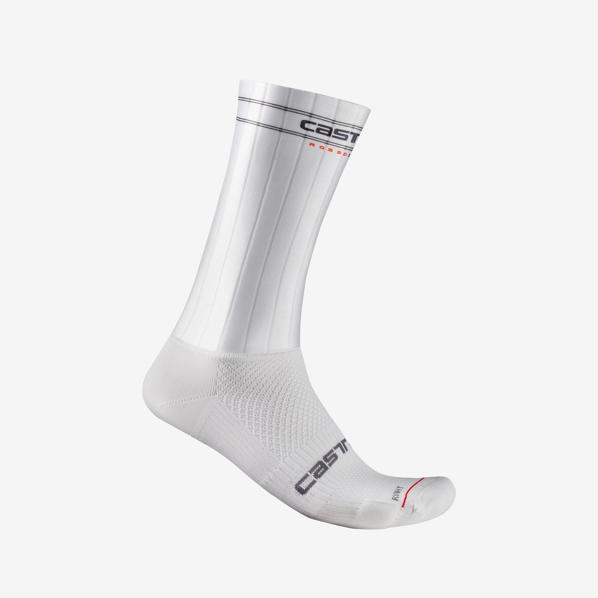 Castelli Fast Feet 3 Sock – white