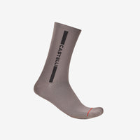 Castelli Linea Logo 15 Sock – clay/belgian bliue
