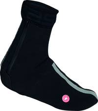 Castelli Tempesta Shoecover – Blk-Reflective Slvr