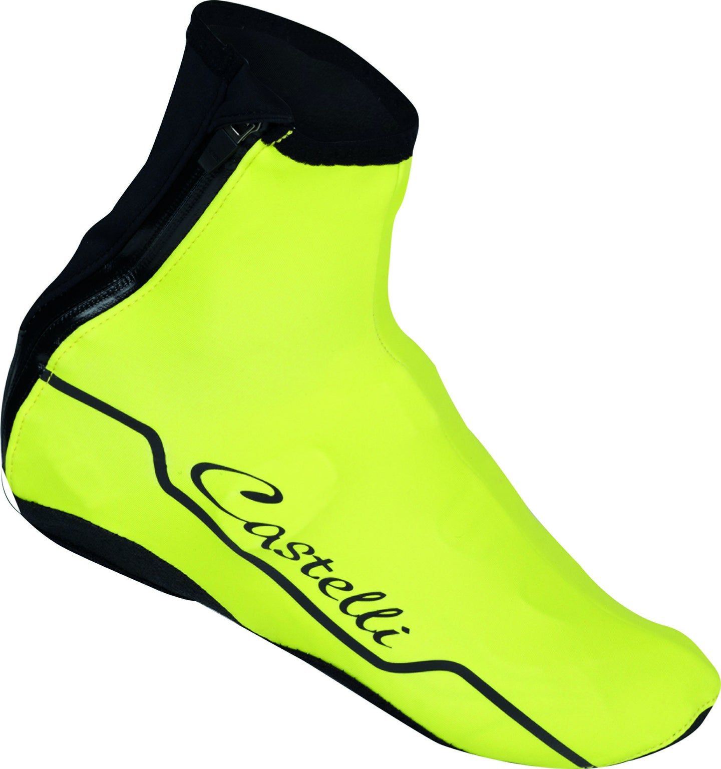 Castelli Troppo Bootie - Women's – Ylw/Blk/Blk Reflctv