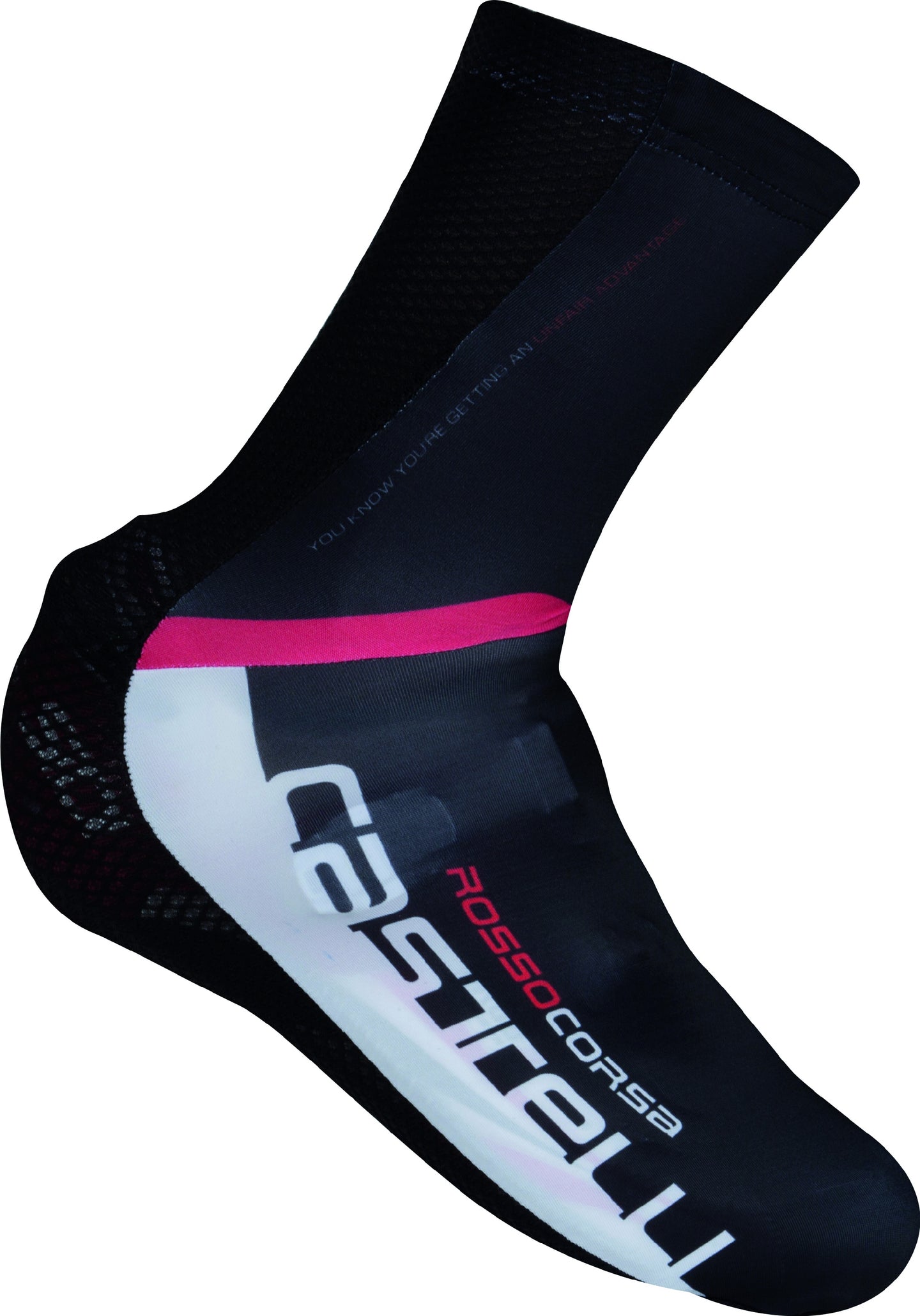 Castelli Aero Race Shoecover MR - 2016 – Black/White
