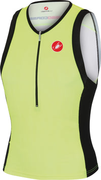 Castelli Free Tri Top – Ylw Fluo/Blk