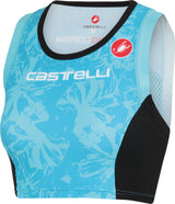 Castelli Free Donna Tri Singlet – Pastel Blue