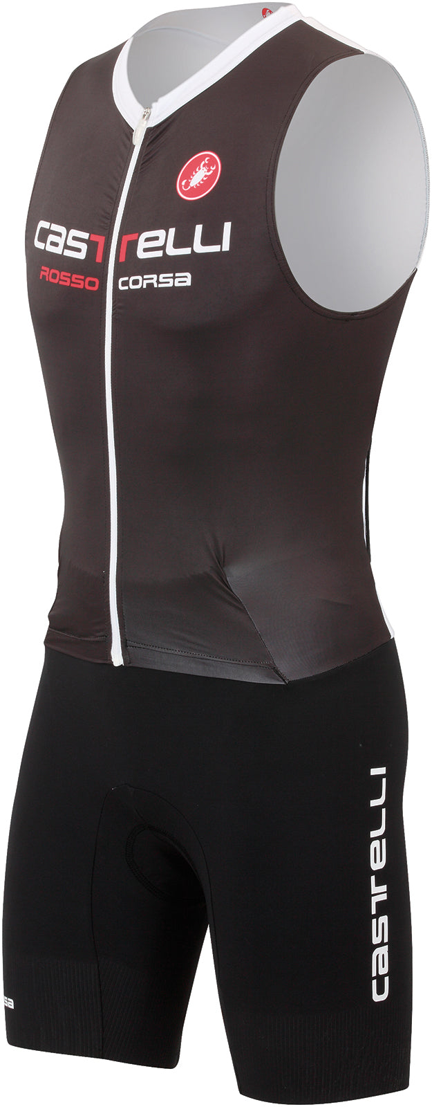 Castelli Body Paint Sr Tri Suit Slvls – Black/White