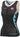 Castelli Body Paint Women's Tri Singlet – Blk/Wht/Aqua
