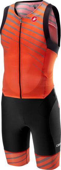 Castelli Free Sanremo Suit Sleeveless – Orange