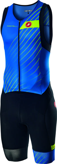Castelli Free Sanremo Suit Sleeveless – Drive Blue