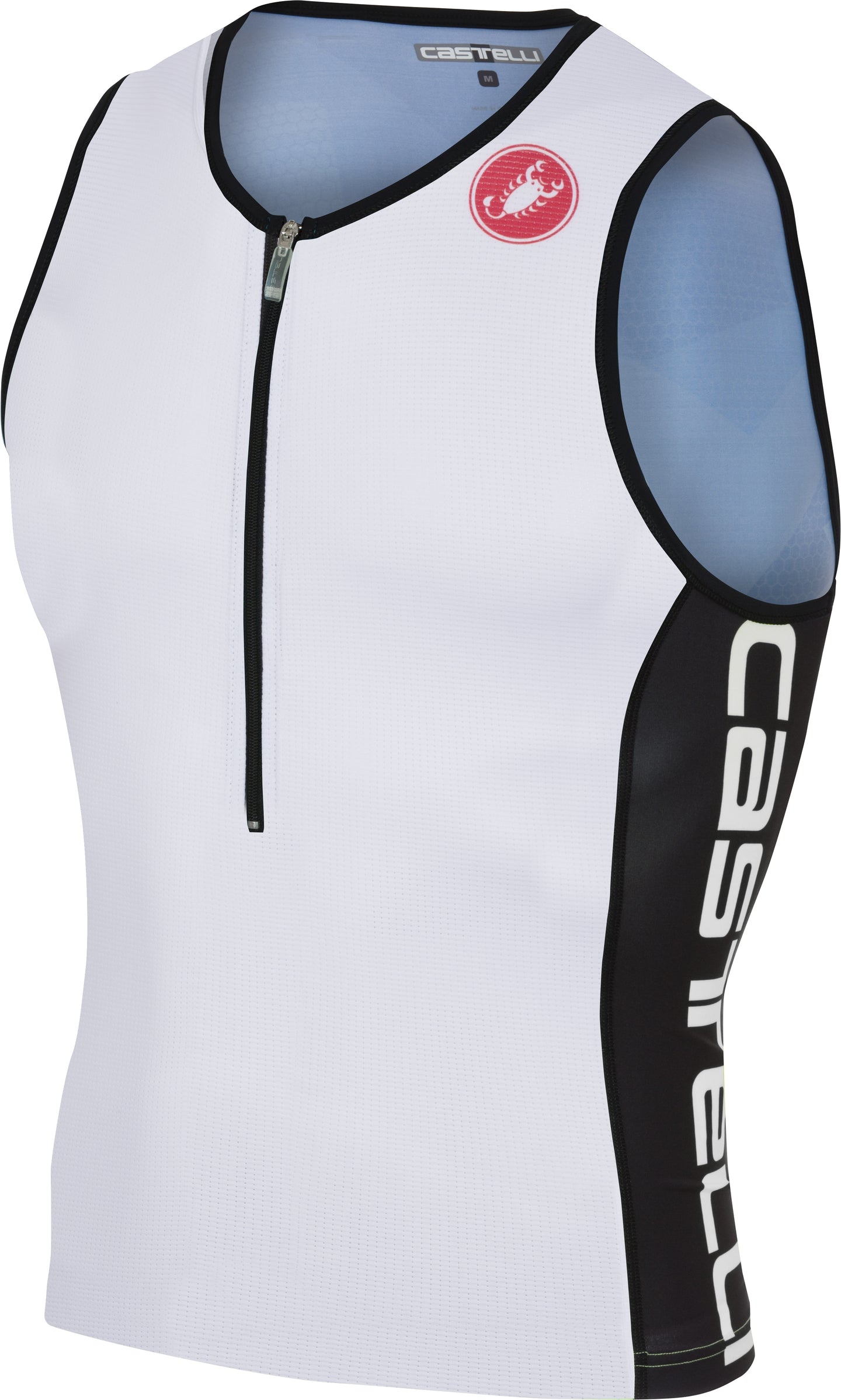 Castelli Core 2 Top – White/Black