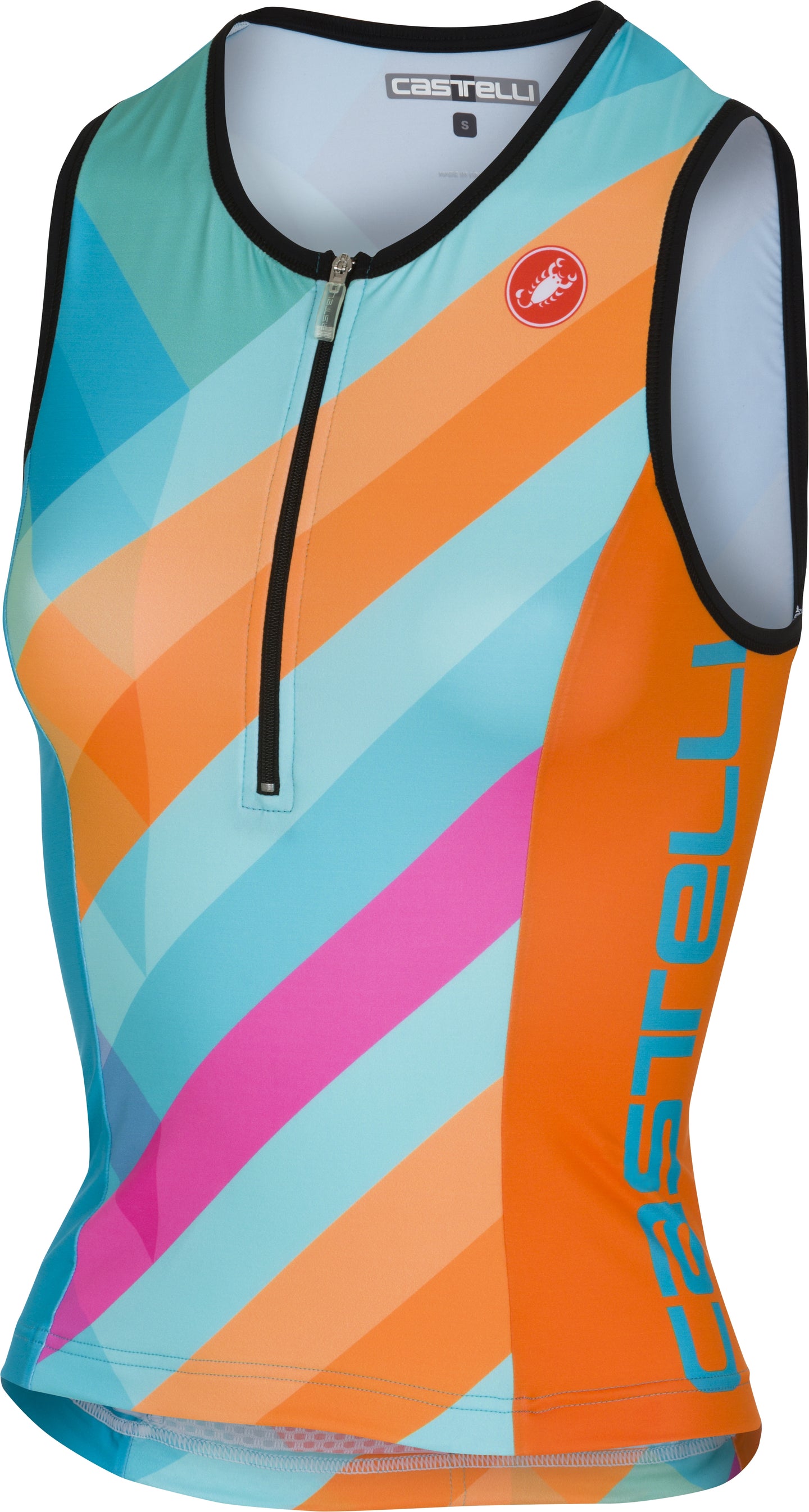 Castelli Core 2 W Singlet – multicolor sky blue
