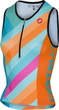 Castelli Core 2 W Singlet – multicolor sky blue
