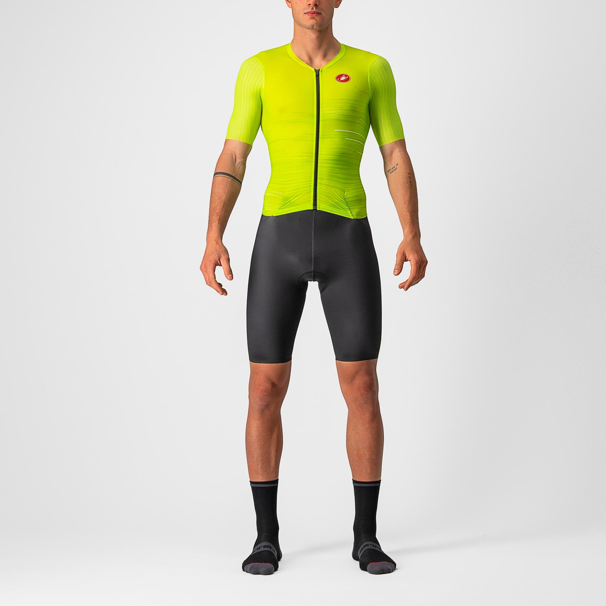 Castelli PR Speed Suit – electric lime