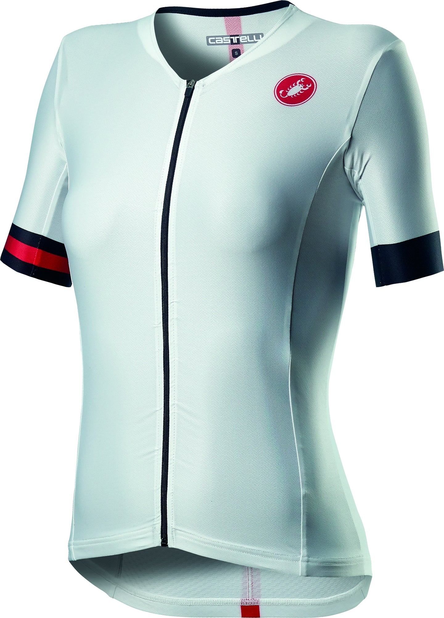 Castelli Free Speed 2 W Race Top – White/Black
