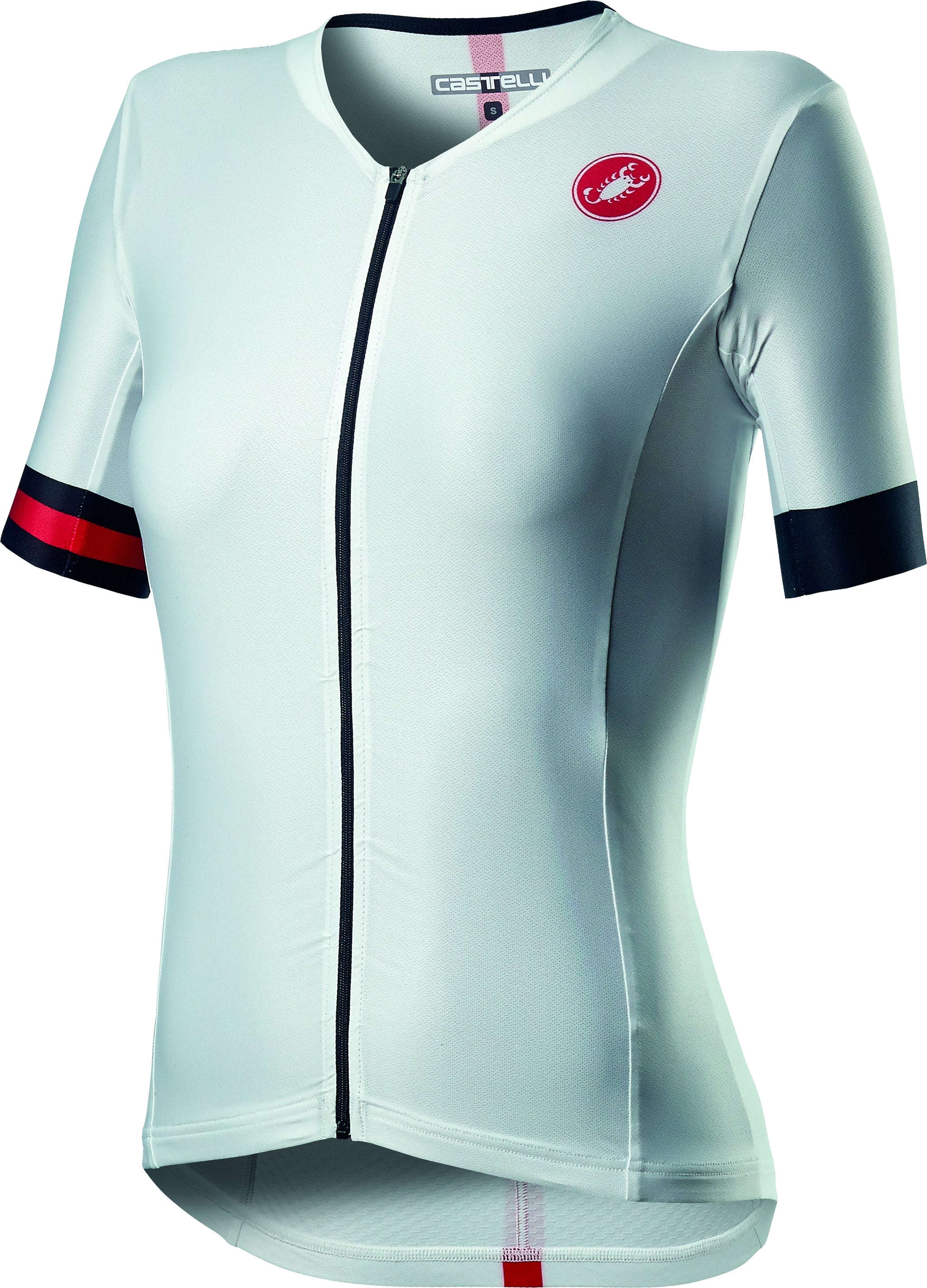 Castelli Free Speed 2 W Race Top – White/Black